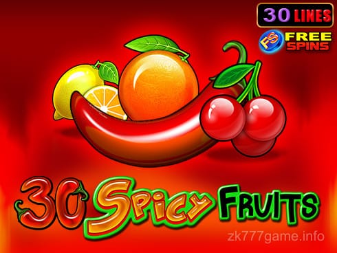 30 Spicy Fruits